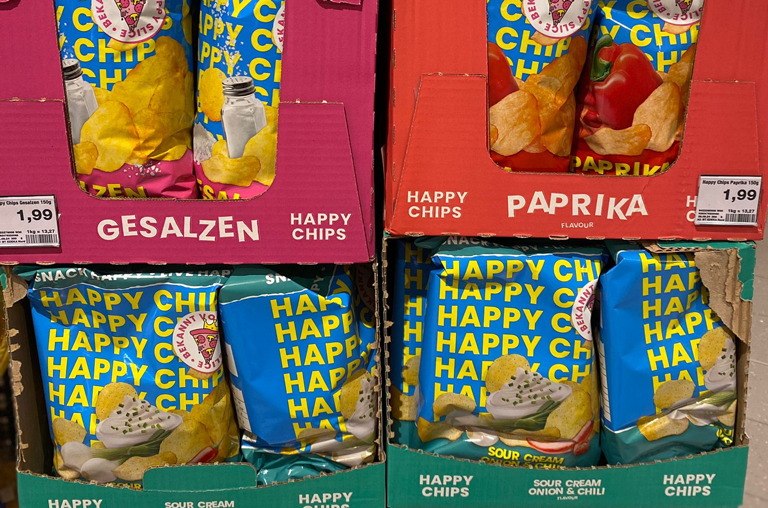 Die Happy Chips sind neu