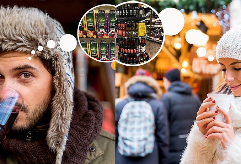 Glühwein bei EDEKA Bandelt