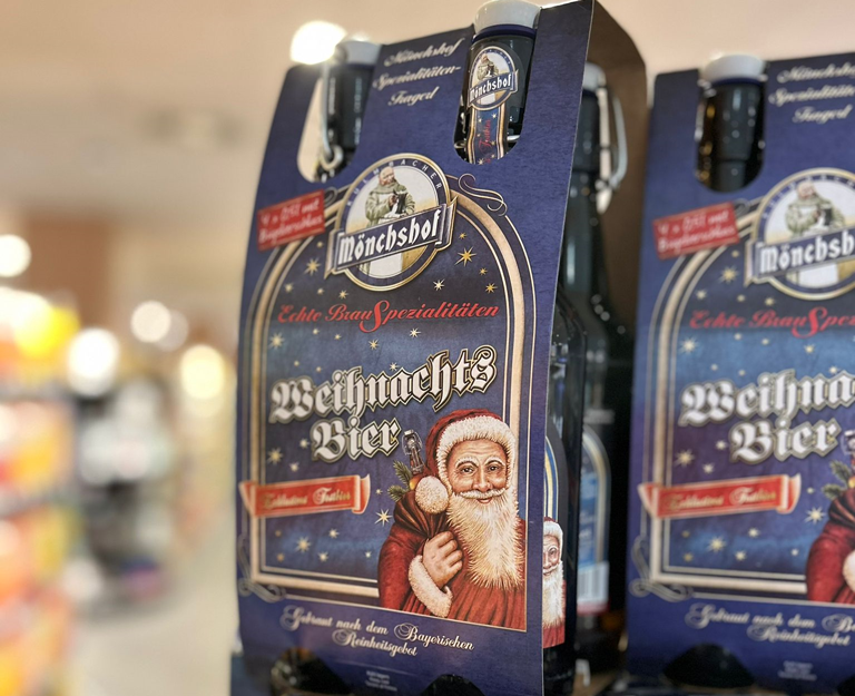 Glühbier von Mönchshof