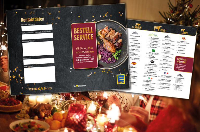 Weihnachten Bestellungen Bandelt 2025