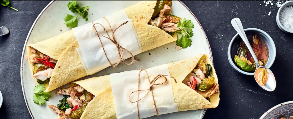 Hähnchen Wraps