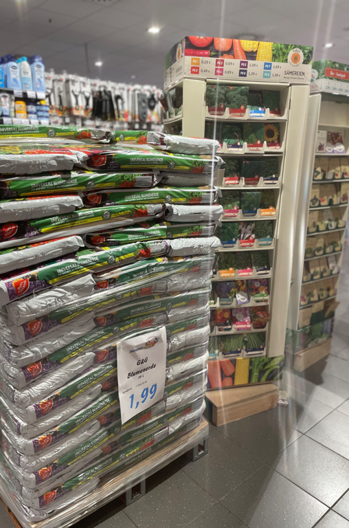 Saat, Dünger und Erde bei EDEKA Bandelt