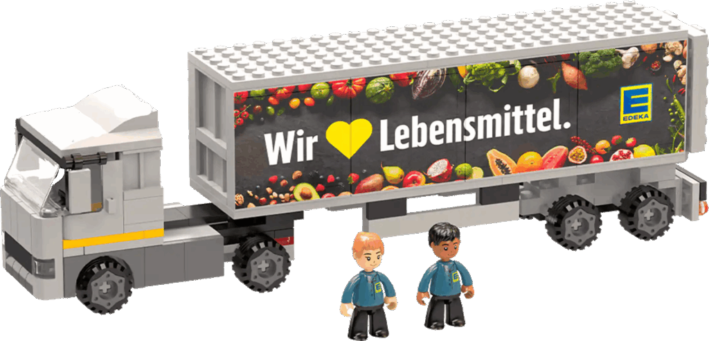 Das LKW-Set einzeln dargestellt