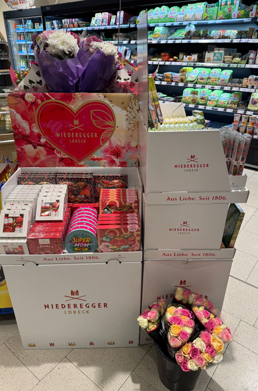 Muttertag-Artikel Niederegger bei EDEKA Bandelt und EDEKA A. Bandelt
