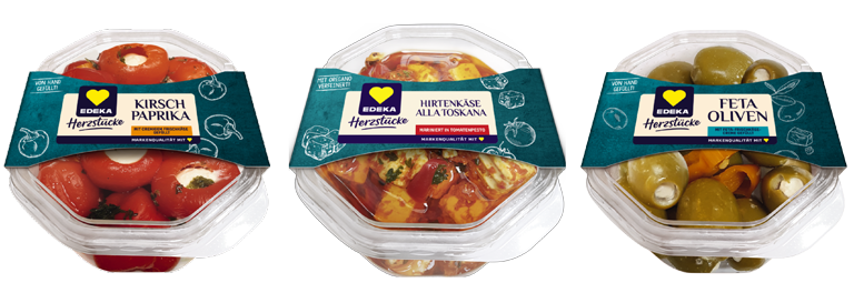 Herzstücke Produktabbildungen Antipasti