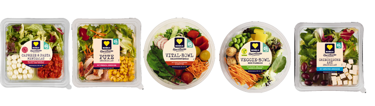Herzstücke Produktabbildungen Salate