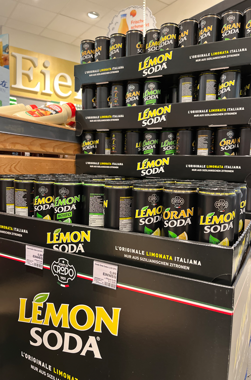 Lemon Soda Aufbau