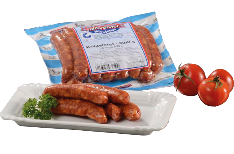 Salzbrenner Kohlwurst Minis
