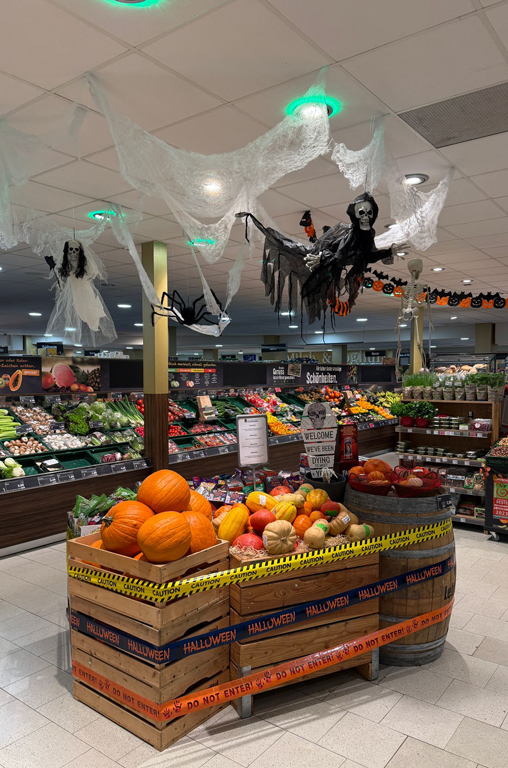 Halloween bei EDEKA A. Bandelt