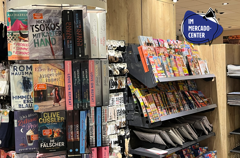 Literatur und Zeitschriften, Bücher, Romane zum Lesen bei EDEKA Bandelt im Mercado Center
