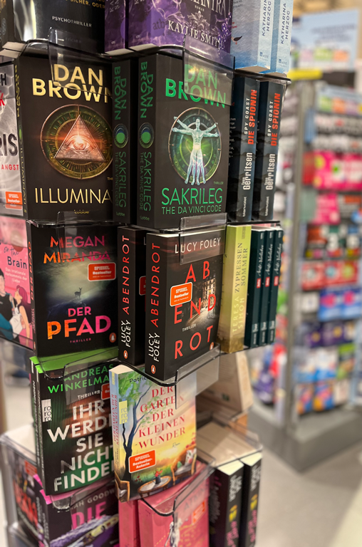 Literatur und Zeitschriften, Bücher, Romane zum Lesen bei EDEKA Bandelt im Mercado Center