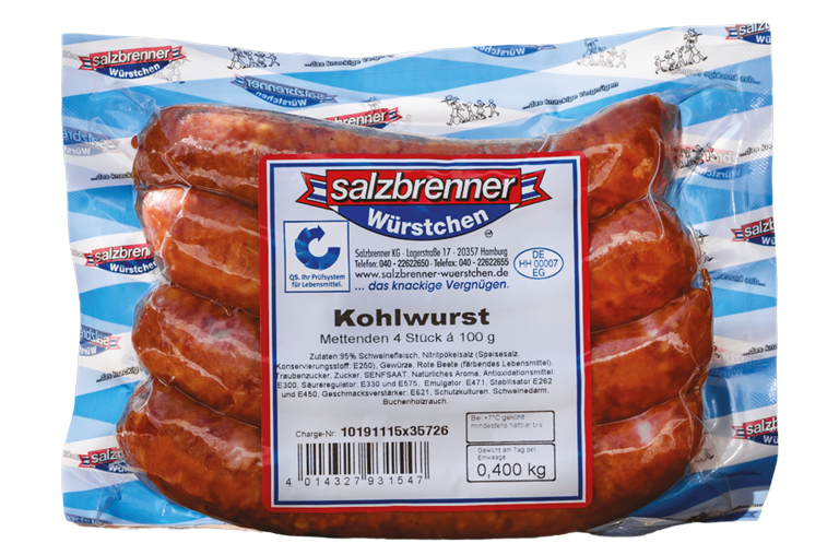 Salzbrenner Kohlwurst