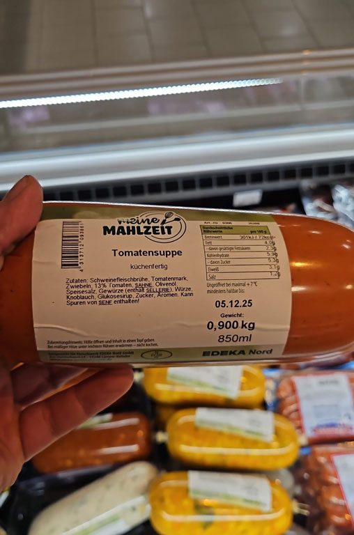 EDEKA Meine Mahlzeit Suppen