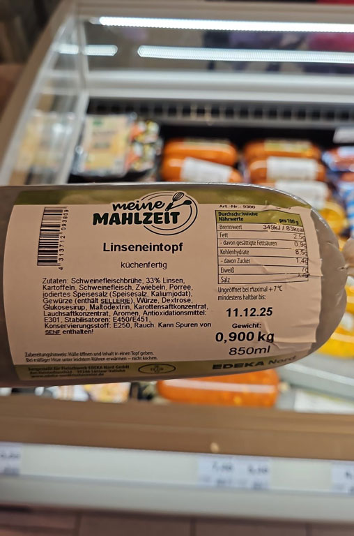 EDEKA Meine Mahlzeit Suppen