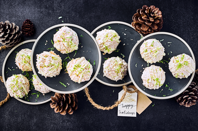 Backen mit Bandelt, Rezepte Karibische Kokosmakronen