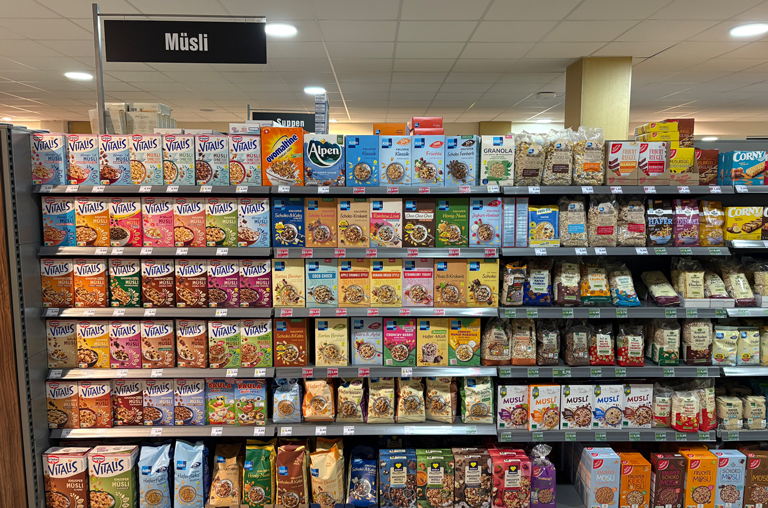 Müslis bei EDEKA Bandelt 2