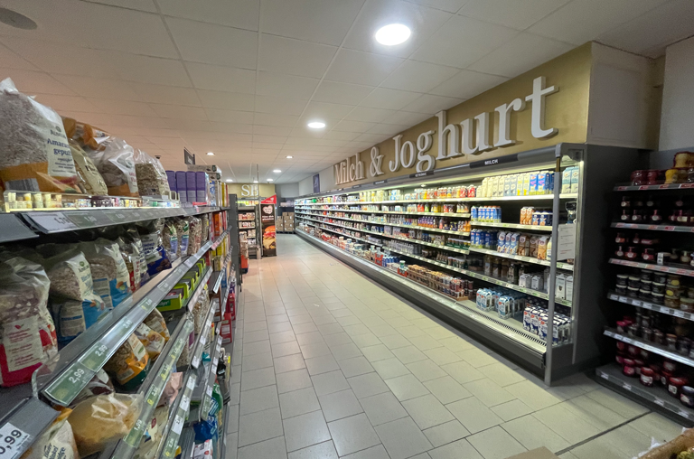 Umbau, Markt EDEKA A. Bandelt Molkereiprodukte