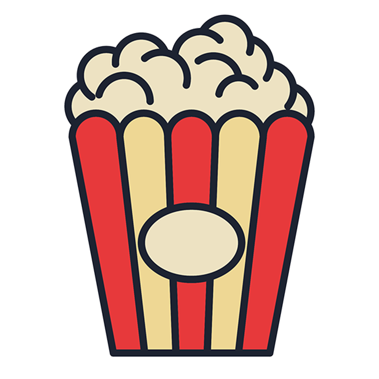 Neueröffnung EDEKA A. Bandelt, Programm, Popcorn