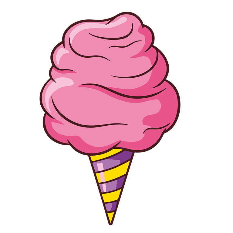 Neueröffnung EDEKA A. Bandelt, Programm, Zuckerwatte