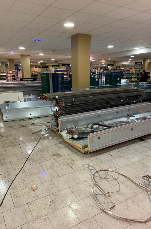 Umbau EDEKA A. Bandelt in den Elbgaupassagen