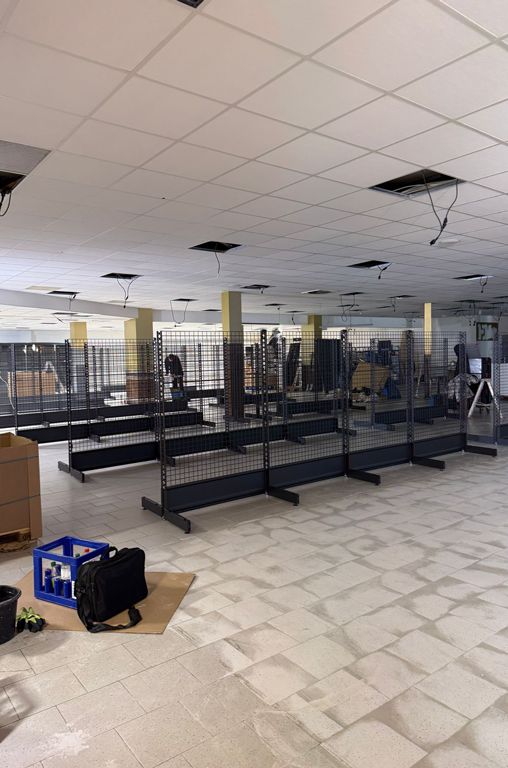 Umbau EDEKA A. Bandelt in den Elbgaupassagen