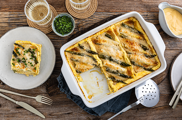 EDEKA Rezept Spargel Lasagne