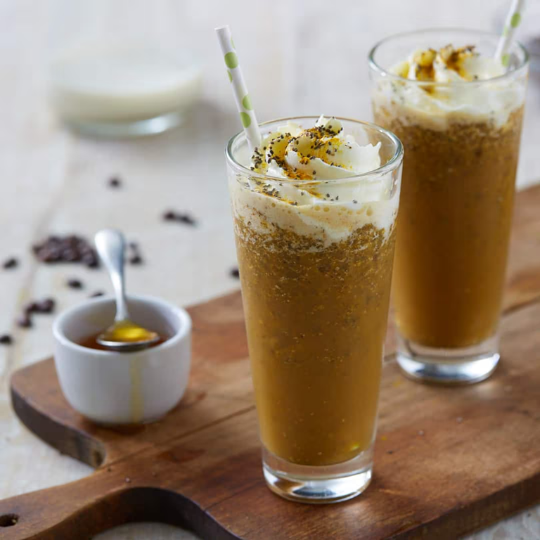 EDEKA Rezept Eiskaffee mit Chia