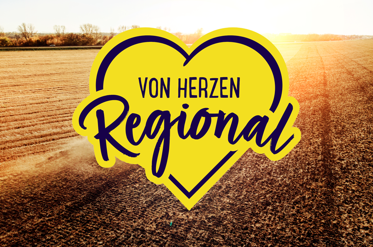 von Herzen regional - logo vor Feld