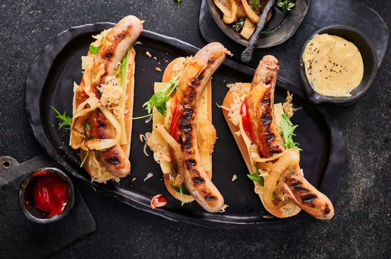 EDEKA Rezept Hot Dog mit Sauerkraut