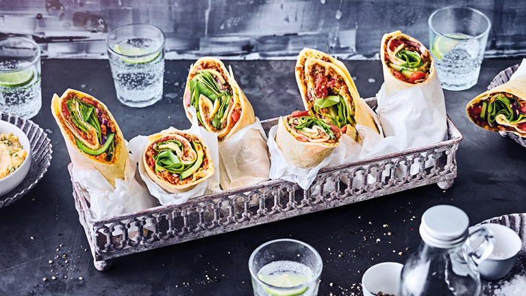 Auswahl feiner Wraps, EDEKA Rezeptbild